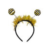 Gold and Black Striped Honeybee Headband