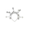 Deluxe Silver Disco Ball Headband