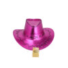 Hot Pink Metallic Cowboy Hat