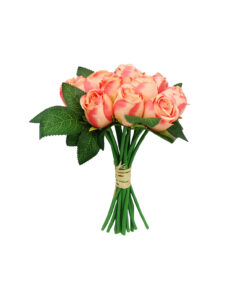 Champagne Fragrance Rose 17 Bunch 12 Head 24cm