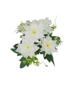 Alternative view of White Rose 5 Head 28cm