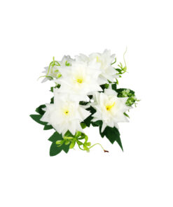 Alternative view of White Rose 5 Head 28cm