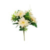 Light Peach Rose 5 Head 28cm