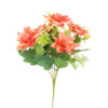 Orange Rose 5 Head 28cm