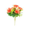 Orange Rose 5 Head 28cm