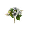 Silver Dahlia 9 Head 43cm
