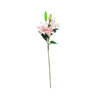 3 Head Light Pink Lily Stem 82cm