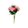 Pink Big Peony 5 Head 48cm