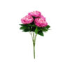 Hot Pink Big Peony 5 Head 48cm