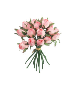 Alternative view of Pink Rose Bud 18 Head 28cm