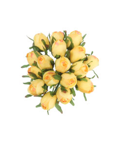 Alternative view of Yellow Rose Bud 18 Head 28cm