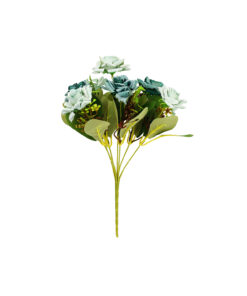 Blue Rose Bunch 7 Head 32cm