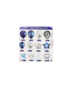 Alternative view of Blue Balloon Garland Kit 78pc