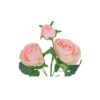 Light Pink Rose Flower With 3 Heads 58cm
