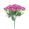 Hot Pink Rose Bush 18 Head 47cm