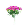 Hot Pink Rose Bush 18 Head 47cm