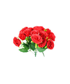 Alternative view of Red Rose Bush 18 Head 47cm