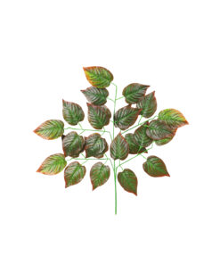 2 Tone Brown & Green Leave Branch 78cm