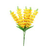 Yellow Orchid Flower 5 Branch 67cm