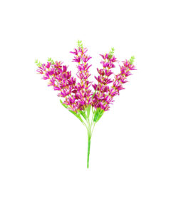 5 Branch Dark Purple Orchid Flower 67cm