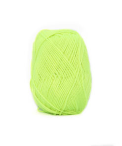 Neon Yellow Knitting Yarn 100g