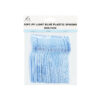 Light Blue PP Reusable Spoons 50pc