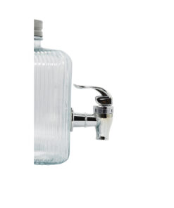 1 Tap Ribbed Dispenser With Lid 3700ml