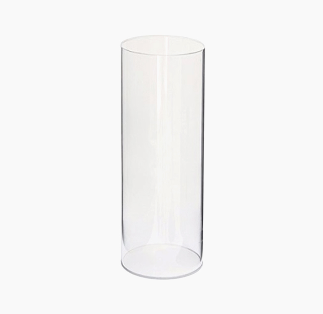 clear round acrylic display stands