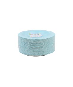 Baby Blue Paper Plates 100pk 7in
