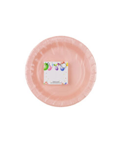 Baby Pink Paper Plates 100pk 9in