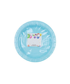 Baby Blue Paper Plates 100pk 9in