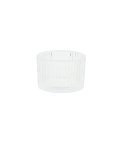 Clear Mini Glass Candle Cup 5.5 x 3.5cm 3pc