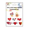 Love Shoe Charms Decoration 20pc