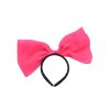 Net Hot Pink Bow Headband 30cm
