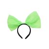 Net Lime Green Bow Headband 30cm