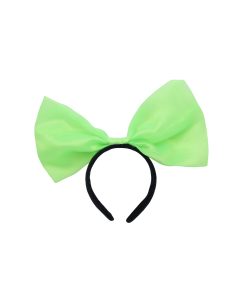 Net Lime Green Bow Headband 30cm