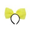 Net Yellow Bow Headband 30cm