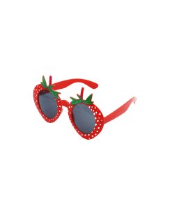 Red Strawberries Party Glasses