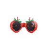 Red Strawberries Party Glasses