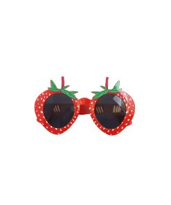 Red Strawberries Party Glasses