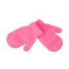 Light Pink Winter Knitted Gloves Kids 12.5x10cm