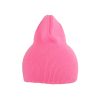 Pink Winter Beanie Hat Without Brim Adults