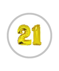 Air Fill Foil Number Balloons