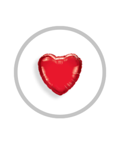 Foil Star & Heart Balloons