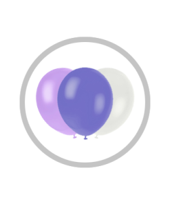 12in Metallic Latex Balloons