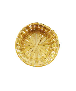 Alternative view of Natural Bamboo Round Basket 27x12cm