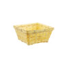 Natural Bamboo Square Baskets 23x23x11cm