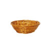 Dark Brown Round Bamboo Baskets 20cm