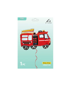 Fire Engine Foil Balloon