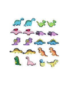 20pc Dinosaur DIY Decoration with Safety Pin